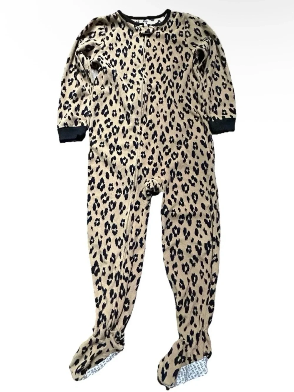 Toddler Girl Footie Pajamas Fleece Floral Cheetah Animals Size 5T